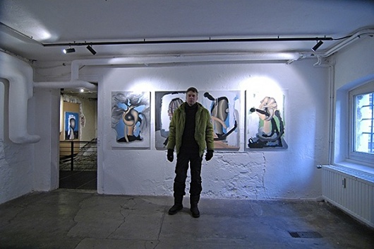 Karsten Habighorst, bildender Künstler, Bild 1 Ausstellung 2011 in der Galerie Artists Unlimited Bielefeld, Bildende Kunst