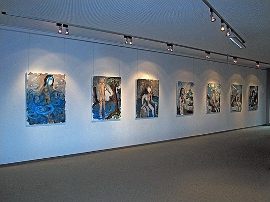 Karsten Habighorst, bildender Künstler, Bild 3 Ausstellung 2012 im Zentrum für interdisziplinäre Forschung Bielefeld, Bildende Kunst