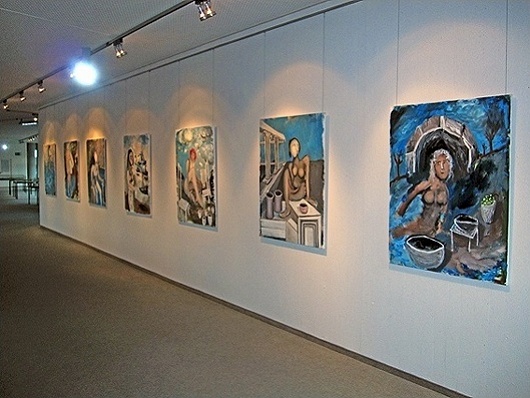 Karsten Habighorst, bildender Künstler, Bild 4 Ausstellung 2012 im Zentrum für interdisziplinäre Forschung Bielefeld, Bildende Kunst