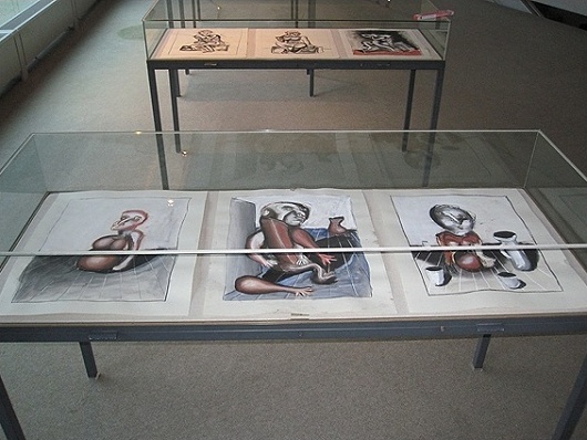 Karsten Habighorst, bildender Künstler, Bild 5 Ausstellung 2012 im Zentrum für interdisziplinäre Forschung Bielefeld, Bildende Kunst